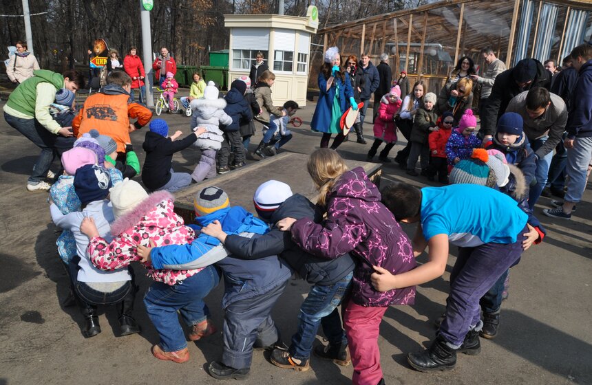 В "Сокольниках" провели акцию "Парк равных возможностей" 11 фото