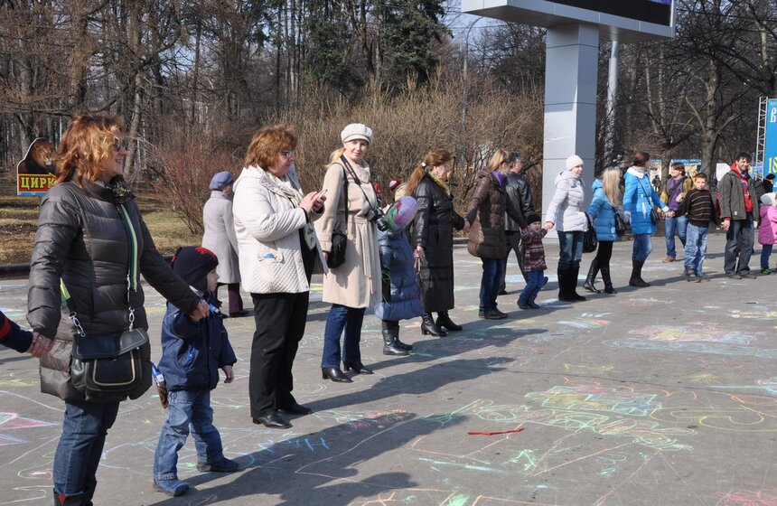 В "Сокольниках" провели акцию "Парк равных возможностей" 17 фото