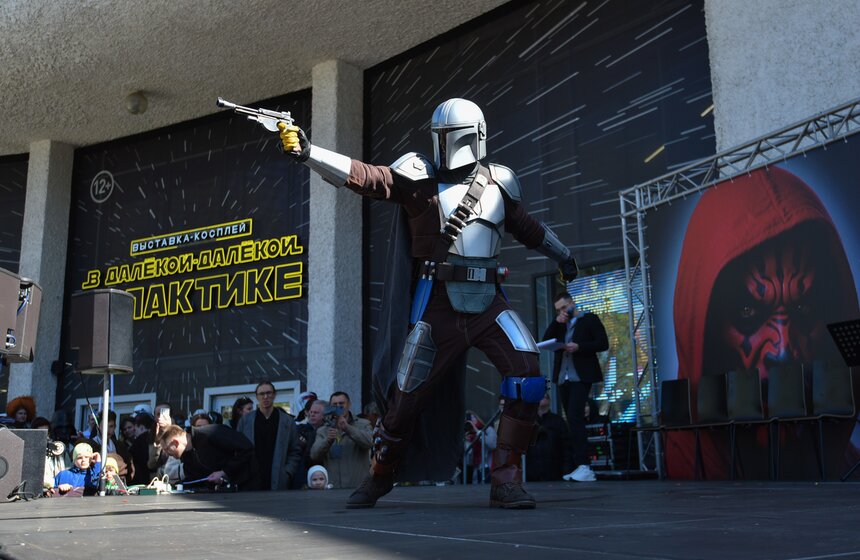 День "Звездных войн" состоялся на ВДНХ в Москве 4 мая 15 фото