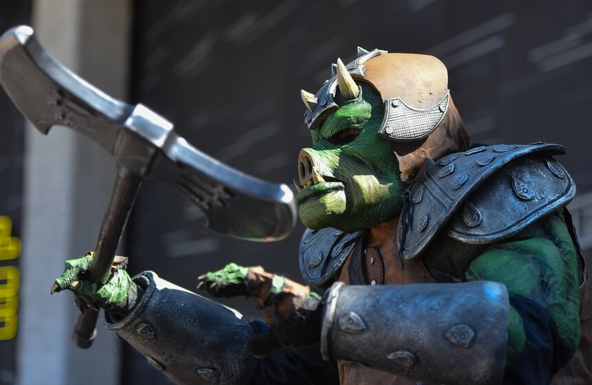 День "Звездных войн" состоялся на ВДНХ в Москве 4 мая 13 фото