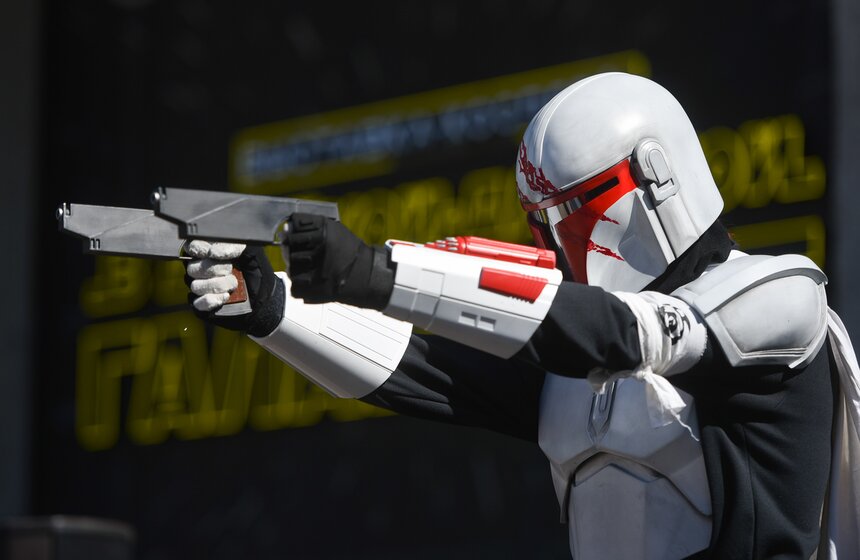 День "Звездных войн" состоялся на ВДНХ в Москве 4 мая 14 фото