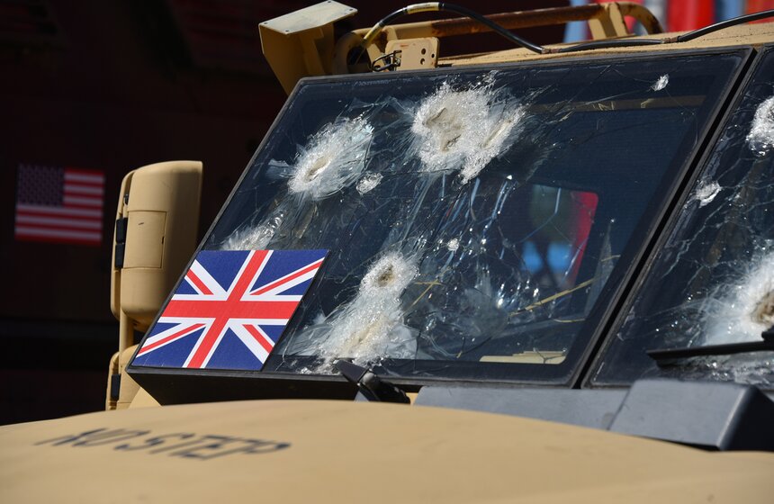 Выставка трофейной техники из зоны СВО открылась на Поклонной горе 1 мая 26 фото