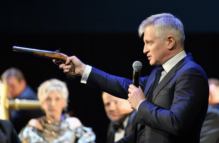 Арт-проект "Город Калягинск. Пушкин. Просто игра" подготовили в театре Et Cetera 14 фото