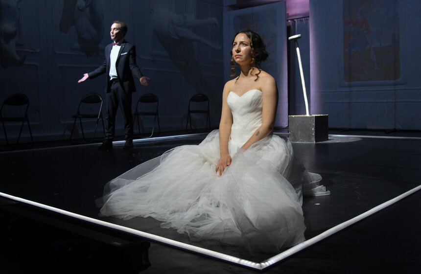 Премьера спектакля "Мюнхгаузен" состоялась в электротеатре "Станиславский" в Москве 20 фото