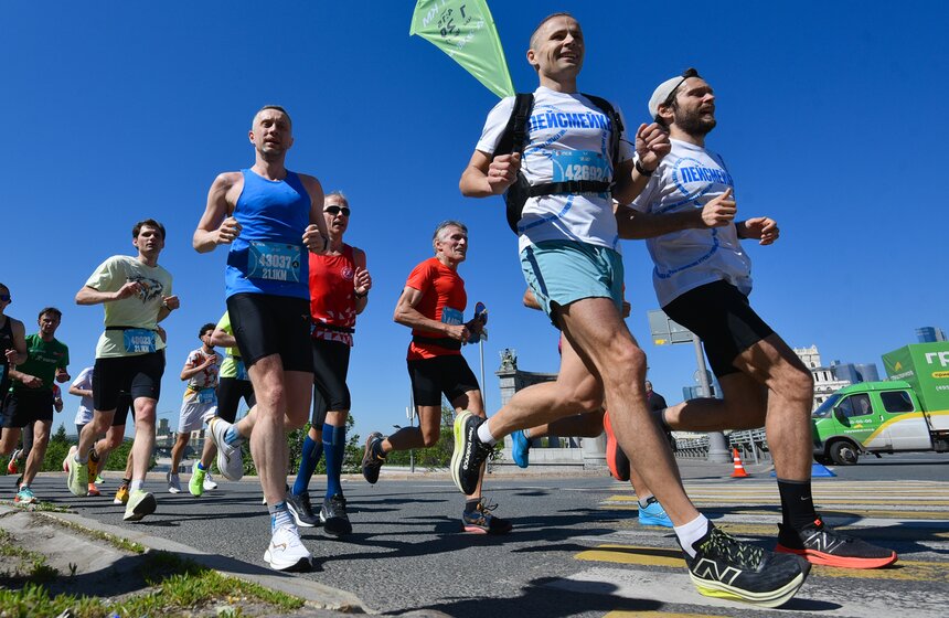 Полумарафон "ЗаБег.РФ" прошел в Москве 19 мая 28 фото