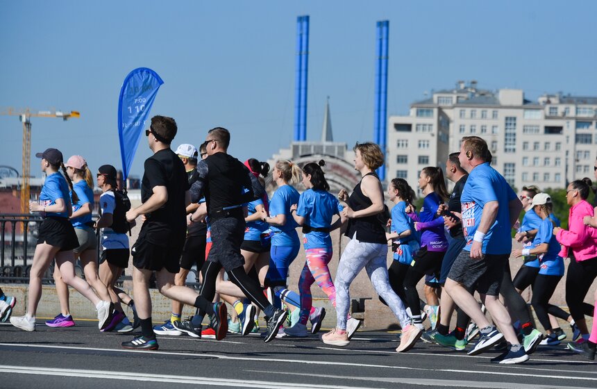Полумарафон "ЗаБег.РФ" прошел в Москве 19 мая 15 фото