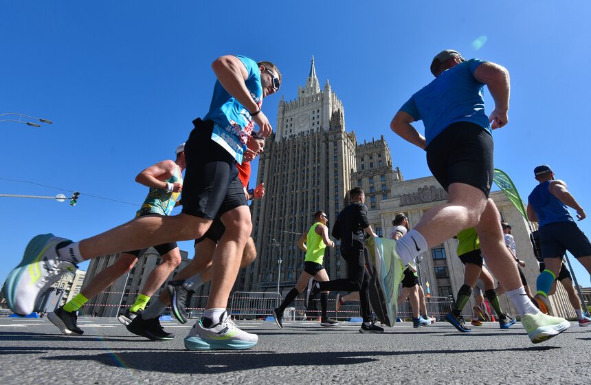 Полумарафон "ЗаБег.РФ" прошел в Москве 19 мая 30 фото