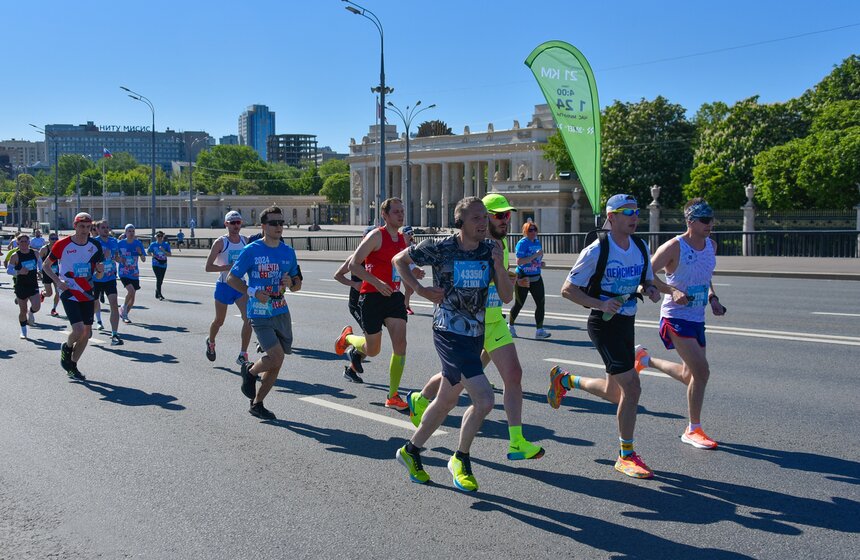 Полумарафон "ЗаБег.РФ" прошел в Москве 19 мая 19 фото