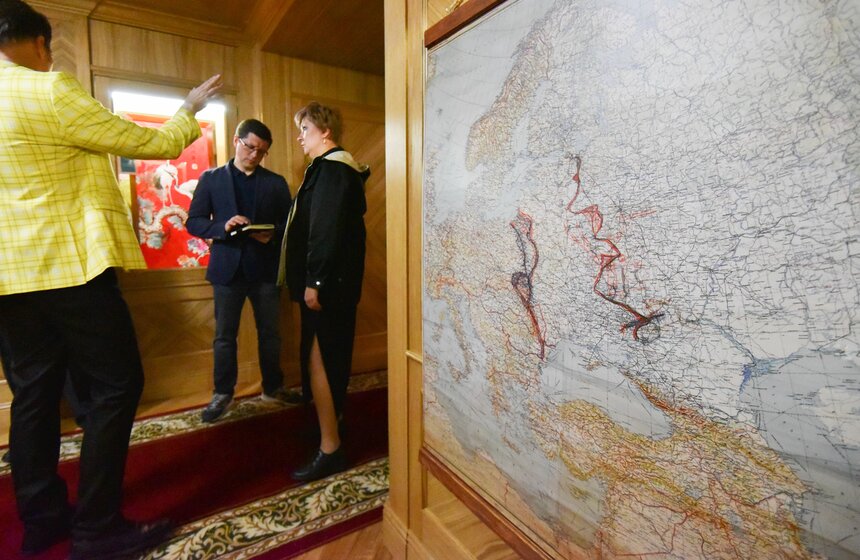 Музей Гаража особого назначения открыл выставку "Ближняя дача Сталина" 8 фото