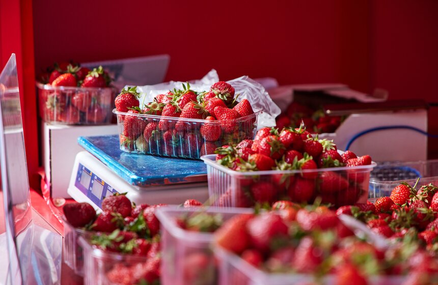 Сезонные точки продажи клубники открылись в столице 11 фото