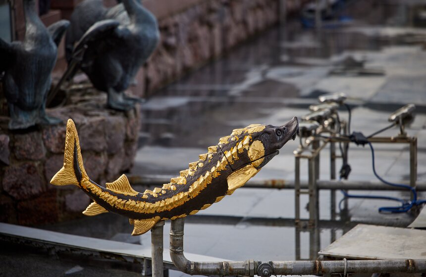 Фонтан "Каменный цветок" привели в порядок после зимы 2 фото