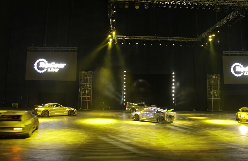 Автомобильное шоу Top Gear прошло в Москве 6 фото
