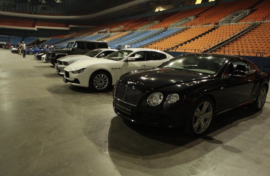 Автомобильное шоу Top Gear прошло в Москве 10 фото