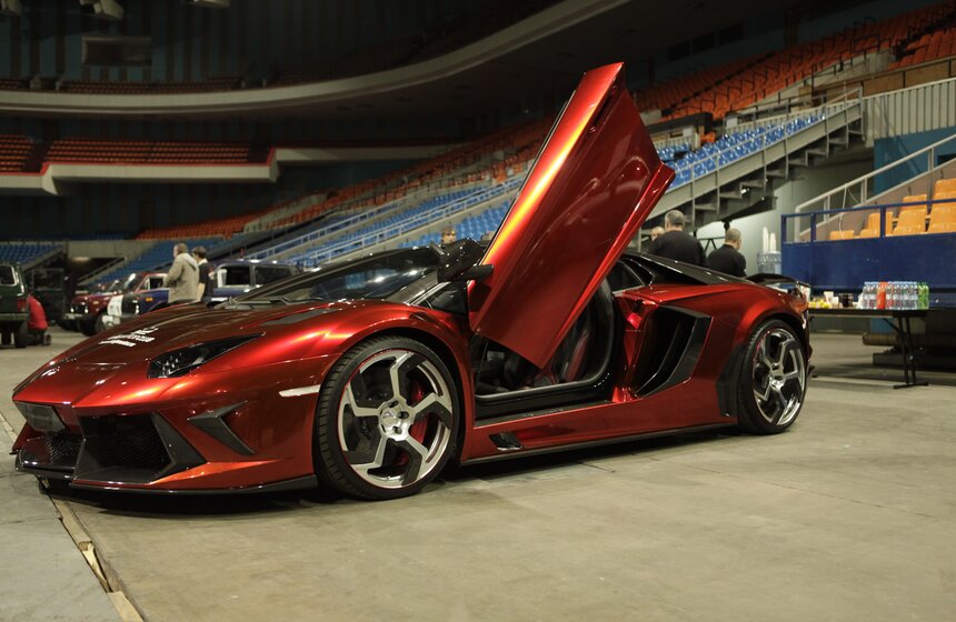 Автомобильное шоу Top Gear прошло в Москве 17 фото