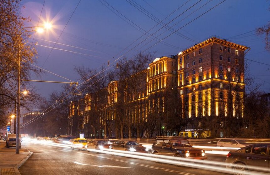 На зданиях Каширского и Варшавского шоссе появится подсветка 2 фото