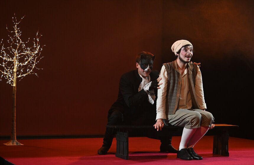 Премьера спектакля "Хвала котам, или Приношение почтеннейшей публике" прошла 18 апреля 14 фото