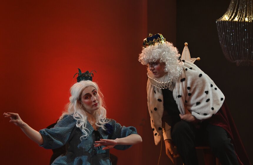 Премьера спектакля "Хвала котам, или Приношение почтеннейшей публике" прошла 18 апреля 16 фото