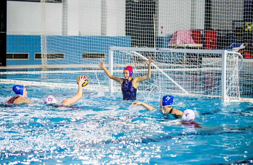 Гала-матч по водному поло состоялся в СК "Динамо" 20 апреля 9 фото