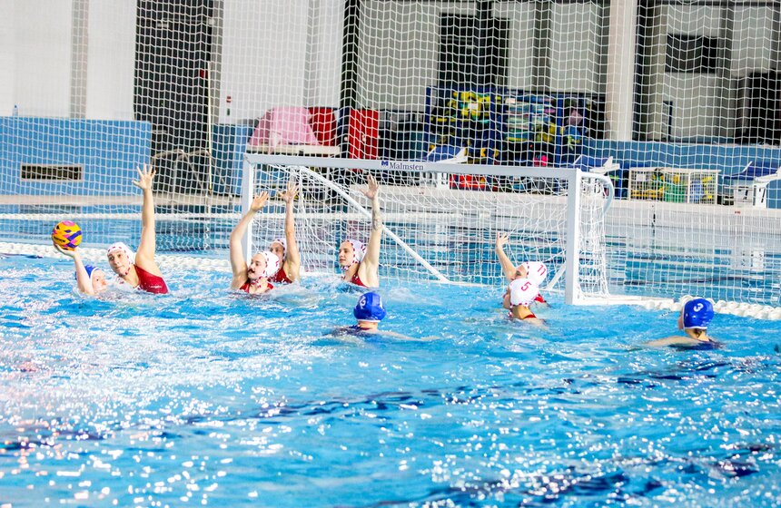Гала-матч по водному поло состоялся в СК "Динамо" 20 апреля 28 фото