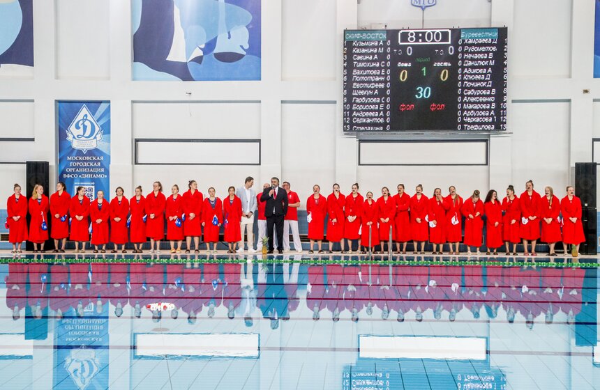 Гала-матч по водному поло состоялся в СК "Динамо" 20 апреля 3 фото