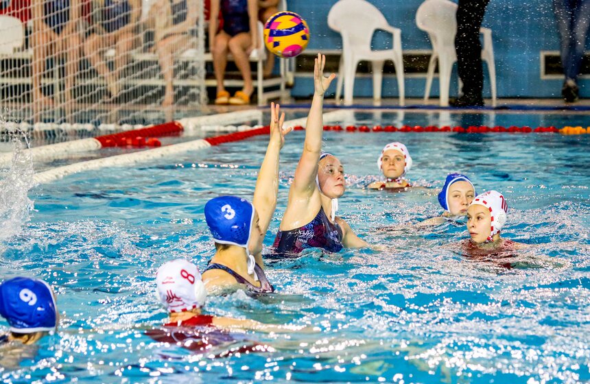 Гала-матч по водному поло состоялся в СК "Динамо" 20 апреля 24 фото