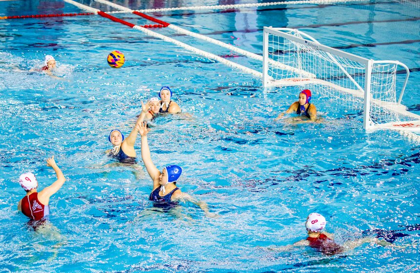 Гала-матч по водному поло состоялся в СК "Динамо" 20 апреля 22 фото