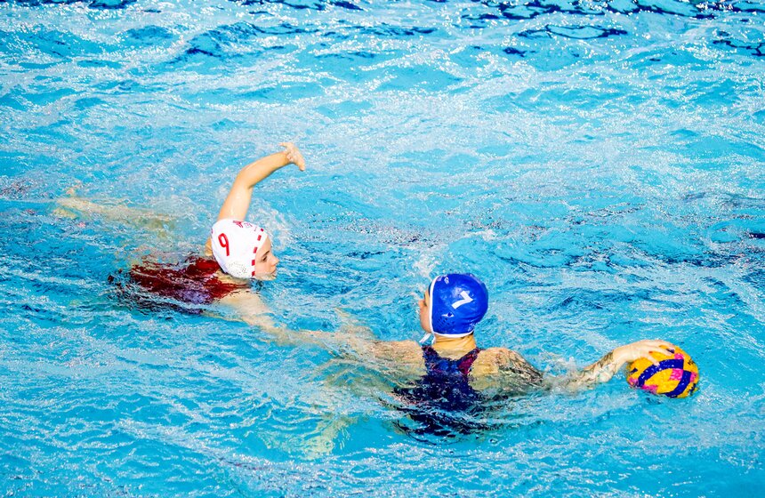 Гала-матч по водному поло состоялся в СК "Динамо" 20 апреля 10 фото