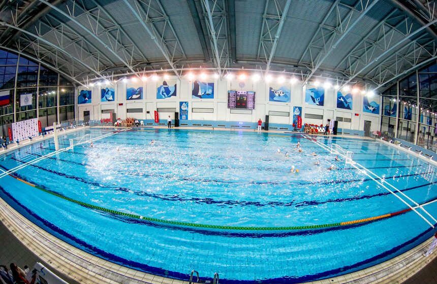 Гала-матч по водному поло состоялся в СК "Динамо" 20 апреля 6 фото