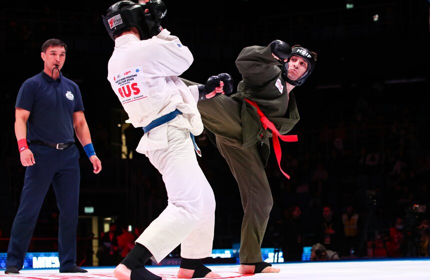 Этап Кубка мира по рукопашному бою завершился в Международном центре самбо 16 фото