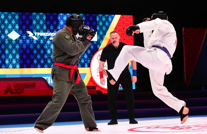 Этап Кубка мира по рукопашному бою завершился в Международном центре самбо 17 фото