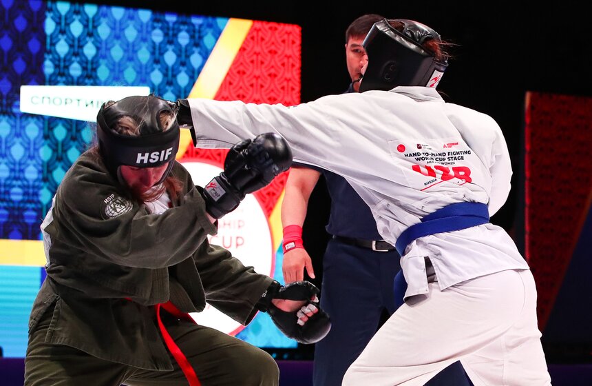 Этап Кубка мира по рукопашному бою завершился в Международном центре самбо 13 фото