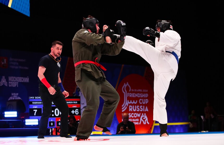 Этап Кубка мира по рукопашному бою завершился в Международном центре самбо 22 фото