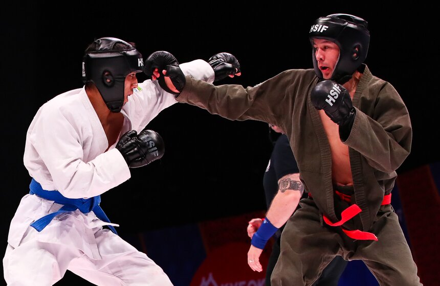 Этап Кубка мира по рукопашному бою завершился в Международном центре самбо 14 фото