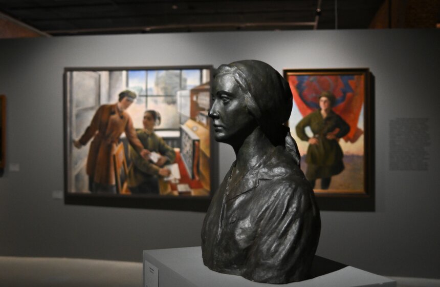 Выставка "Москвичка. Женщины советской столицы 1920–1930-х" открылась в Москве 21 фото