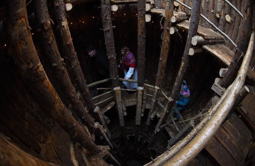 Празднование Масленицы состоялось в Никола-Ленивце Калужской области 8 фото