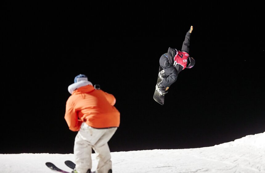 Кубок России в дисциплине биг-эйр завершился в Москве 13 фото