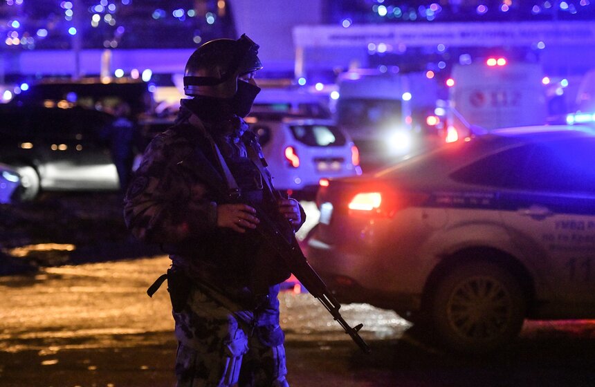 Стрельба произошла в "Крокус Сити Холле" 21 фото