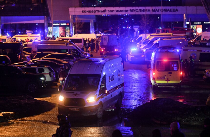 Стрельба произошла в "Крокус Сити Холле" 20 фото