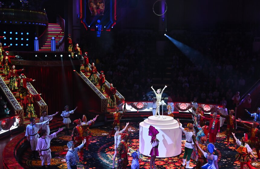 Цирк Никулина представил программу "Матрешка" 28 фото