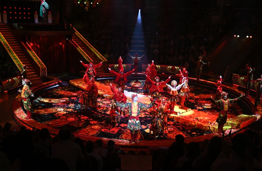 Цирк Никулина представил программу "Матрешка" 20 фото