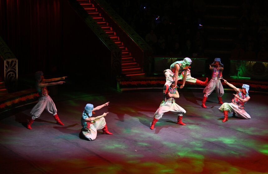 Цирк Никулина представил программу "Матрешка" 11 фото