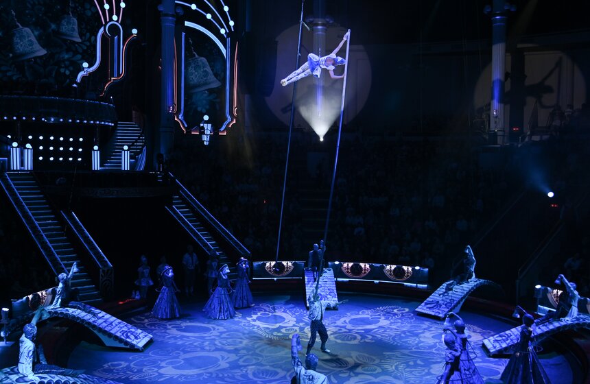 Цирк Никулина представил программу "Матрешка" 6 фото