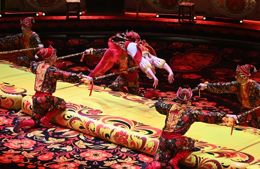 Цирк Никулина представил программу "Матрешка" 18 фото