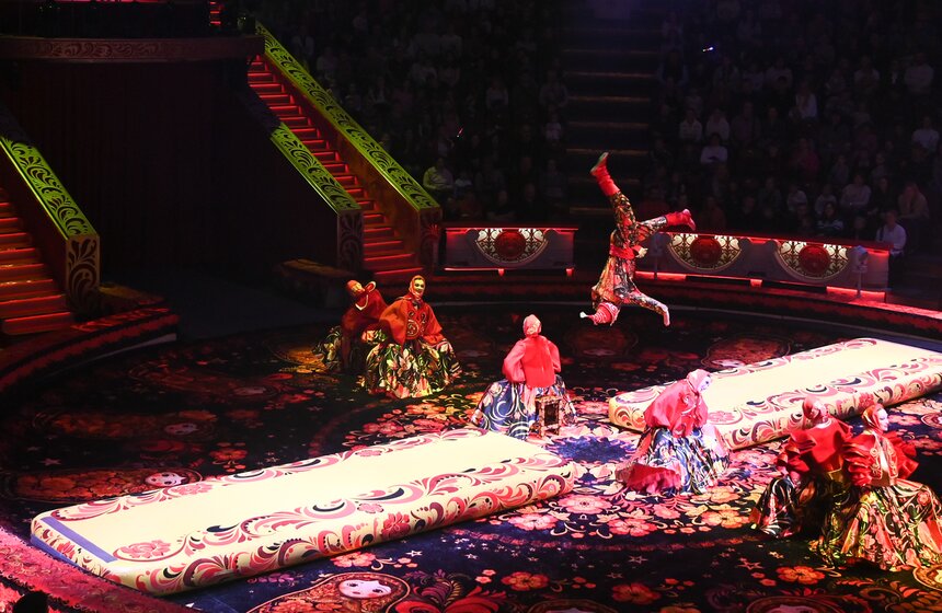 Цирк Никулина представил программу "Матрешка" 19 фото