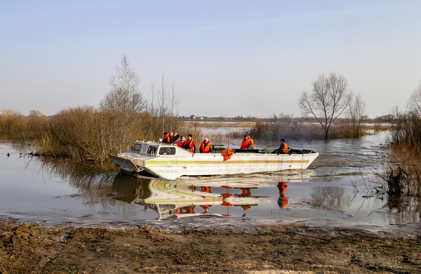 Жители Подмосковья столкнулись с экстремальным половодьем 17 фото