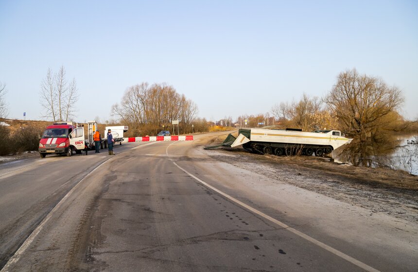 Жители Подмосковья столкнулись с экстремальным половодьем 7 фото