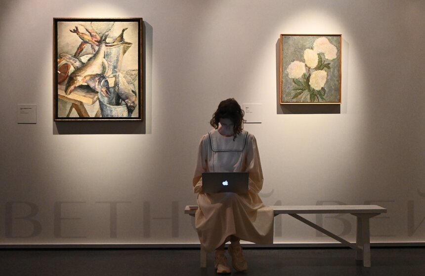 Выставка "От цвета к свету" открылась в Пушкинском музее 12 фото