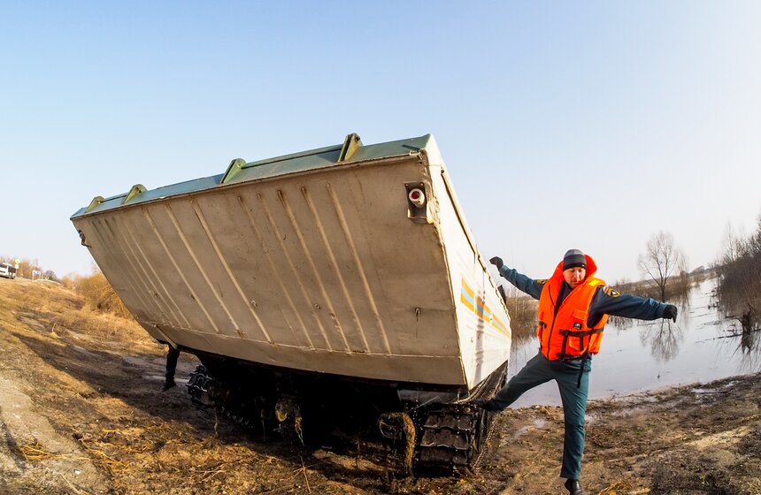 Жители Подмосковья столкнулись с экстремальным половодьем 19 фото