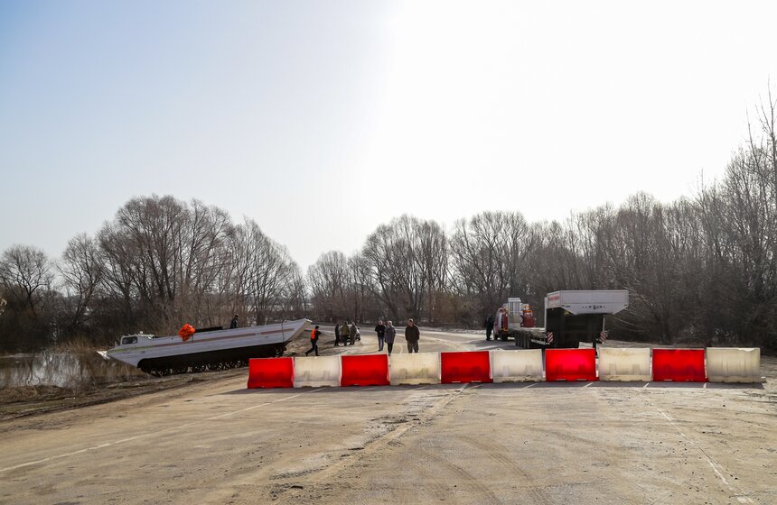 Жители Подмосковья столкнулись с экстремальным половодьем 25 фото