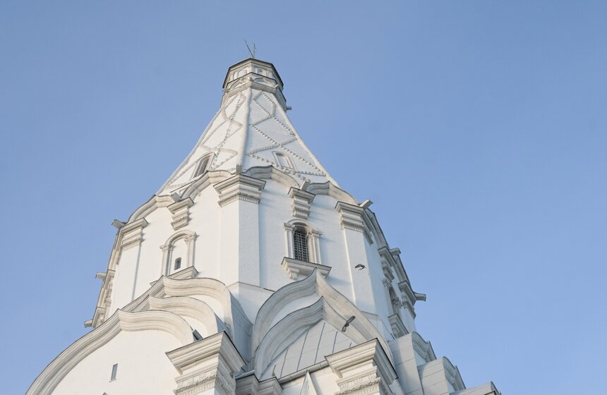 Реставрация фасадов церкви Вознесения Господня в "Коломенском" завершена 3 фото